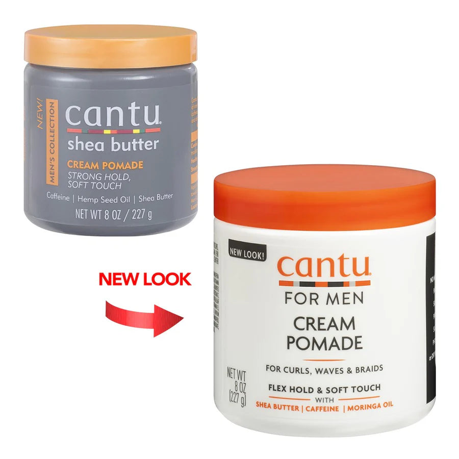 Cantu SB Men's Collection Cream Pomade 8oz